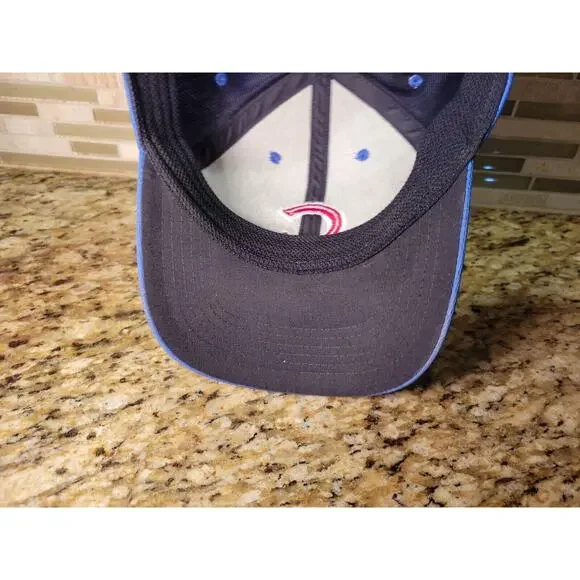 CHICAGO CUBS Hat Strapback Cap Royal Blue MLB Baseball OC Sports Adjustable - Picture 8 of 9